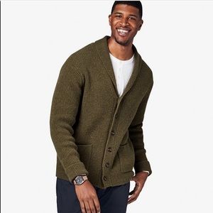 Line of Trade Dockside Shetland Wool Cardigan